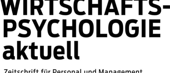 Wirtschaftspsychologie Aktuell | Logo